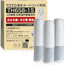 Amazon | 【JIS規格日本検査済み】TOTO対応の浄水カートリッジ 塩素